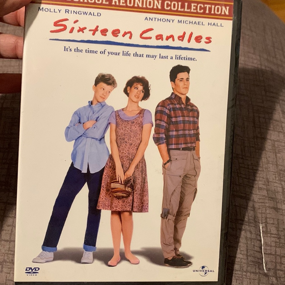 DVD sixteen Candles with Molly Ringwald…
